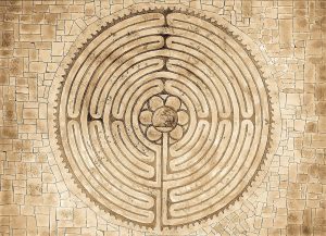 Chartres Cathedral maze, thoughts on the six cosmic processes, Fellowship of Friends, Robert Earl Burton