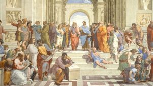 school traditions and the ideal state, David Tuttle, Raphael, School of Athens, Fellowship of Friends, Robert Earl Burton, FourthWayToday